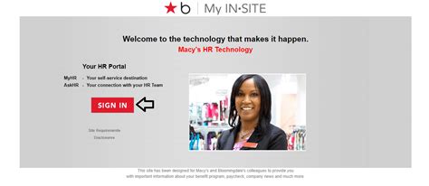 my insite macy's|macy my site log in.